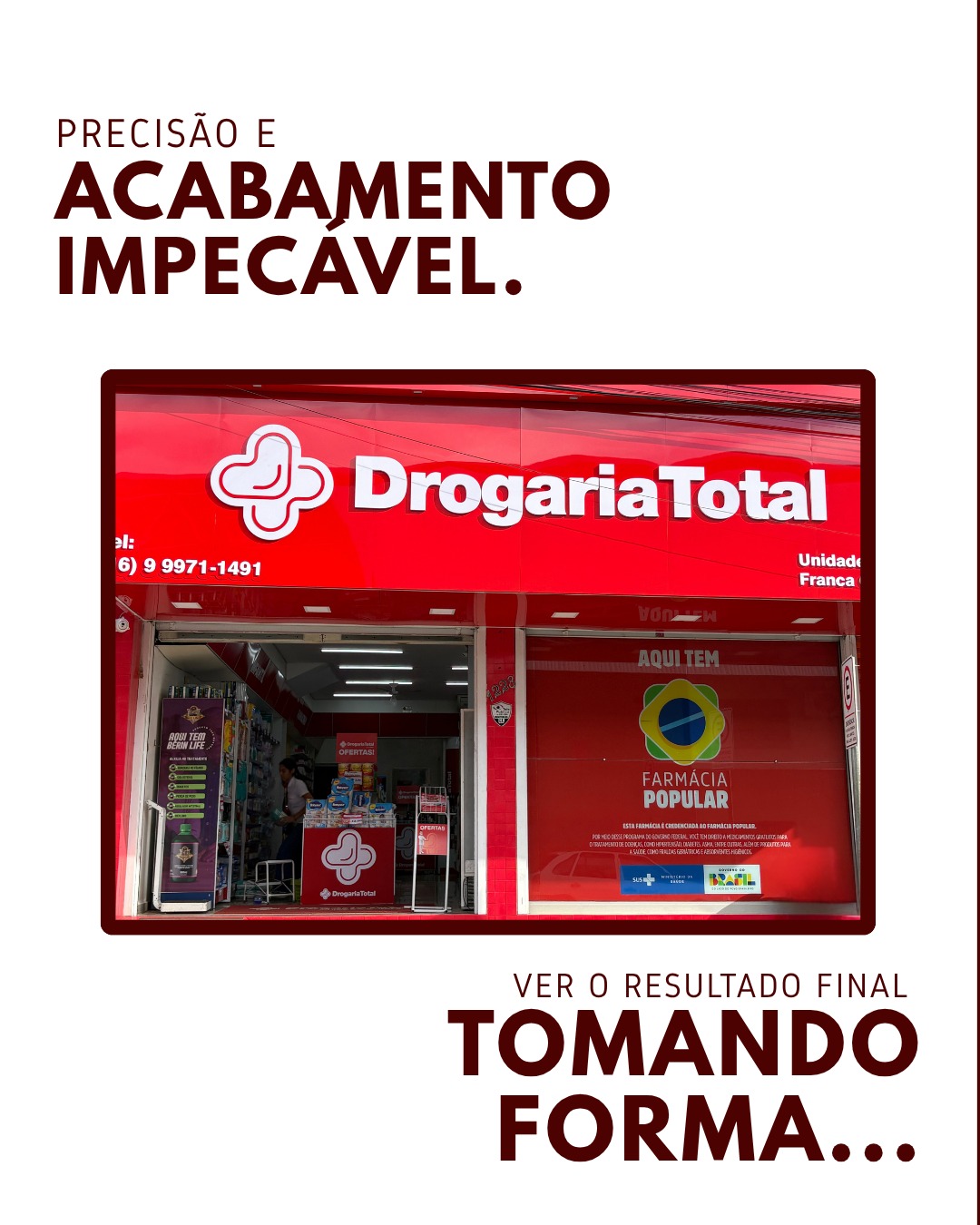 Drogaria Total - fachada Franca